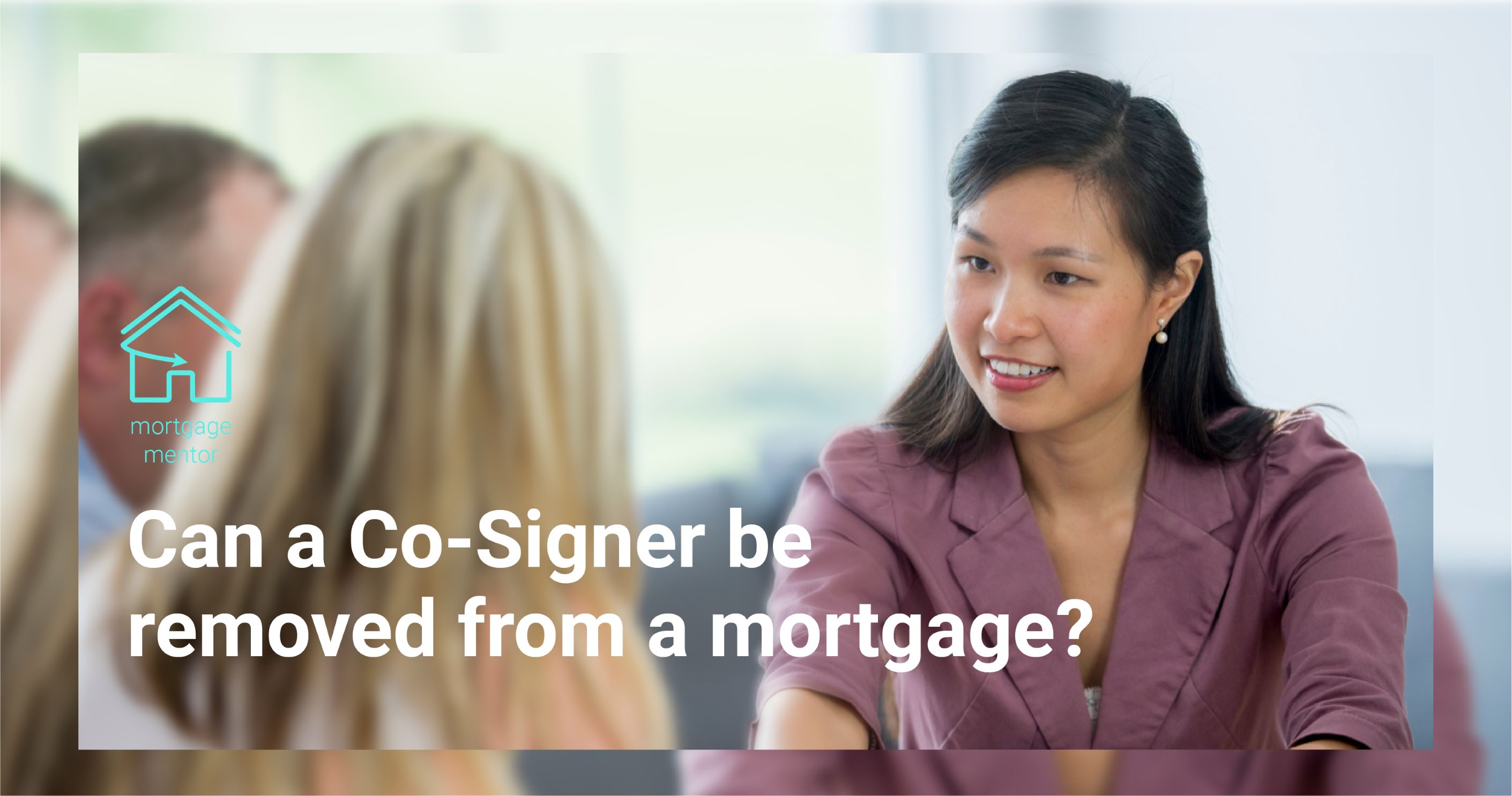 Can a co-signer be removed from a mortgage? image